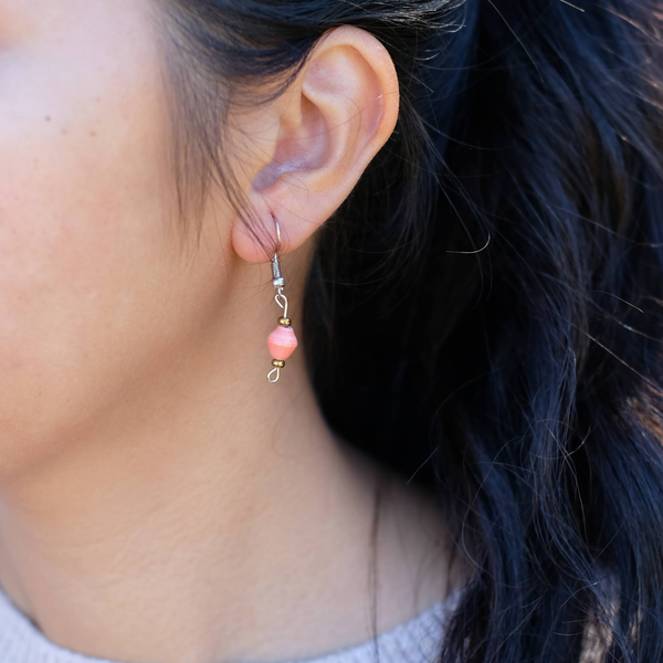 Paper Bead Earrings