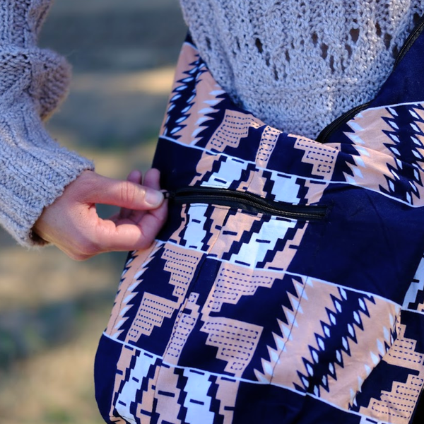 Sojourner Tote: Midnight Mosaic