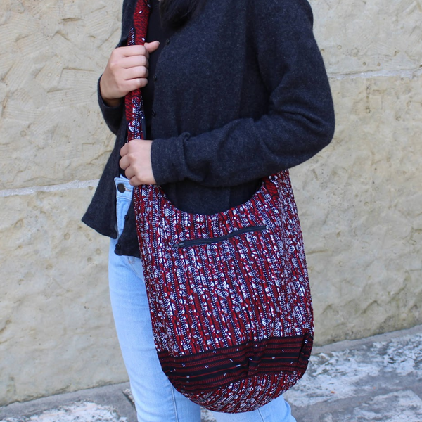 Sojourner Tote: Red Tribal