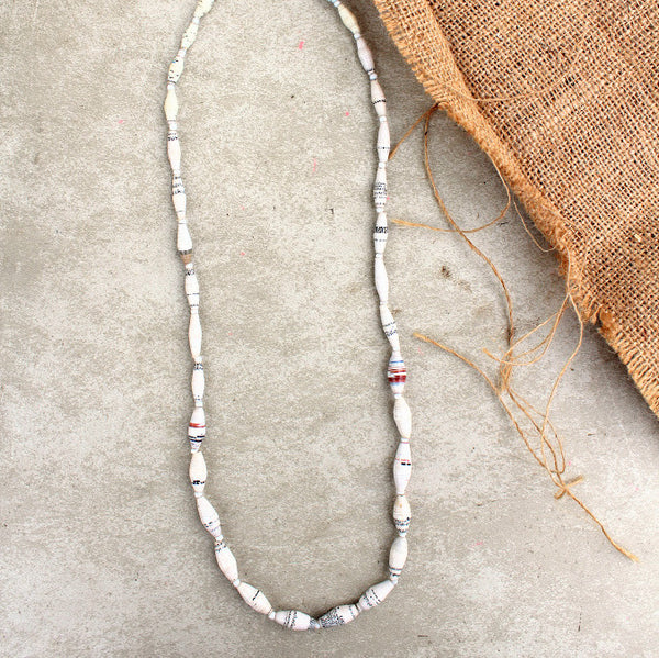 Cielo necklace in White